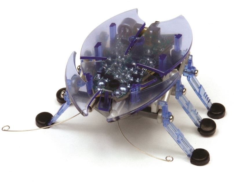 Mikrorobot Hexbug Beetle - modrý