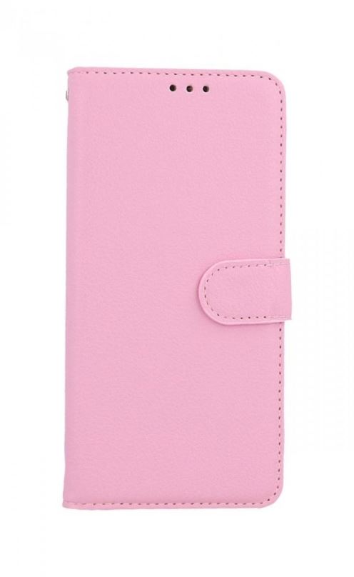 Pouzdro na mobil TopQ Pouzdro Samsung A33 5G knížkové světle růžové s přezkou 75024