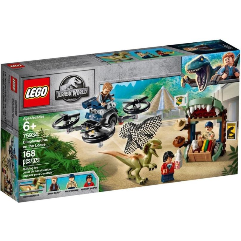LEGO stavebnice LEGO Jurassic World 75934 Dilophosaurus na útěku