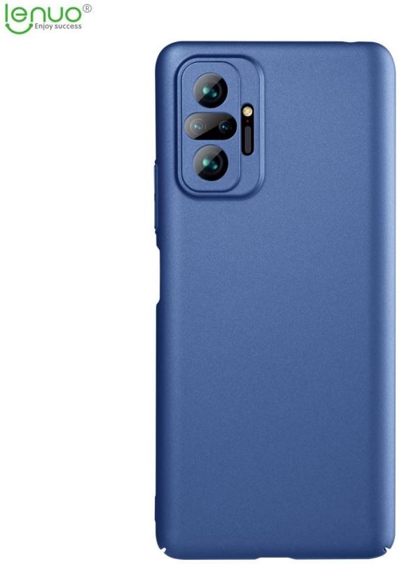 Kryt na mobil Lenuo Leshield pro Xiaomi Redmi Note 10 Pro, modrý