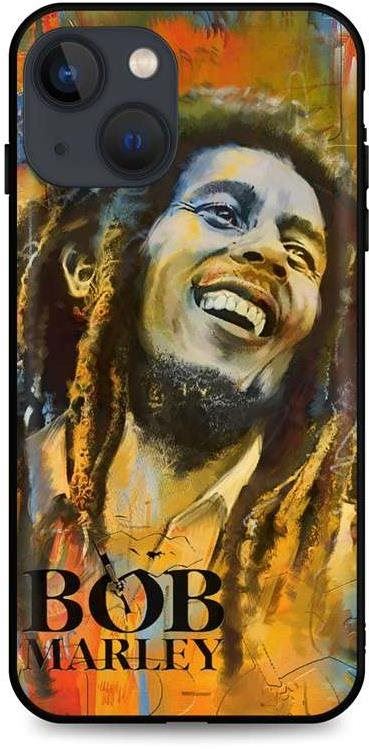 Kryt na mobil TopQ iPhone 13 mini silikon Bob Marley 65443
