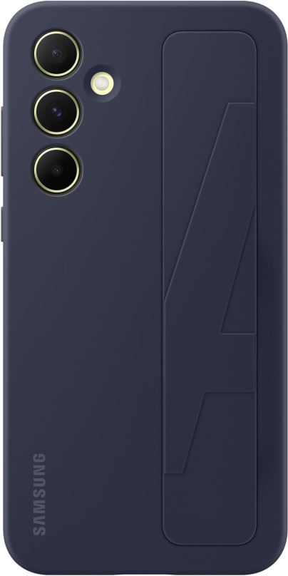 Kryt na mobil Samsung Galaxy A55 Zadní kryt s poutkem Blue Black
