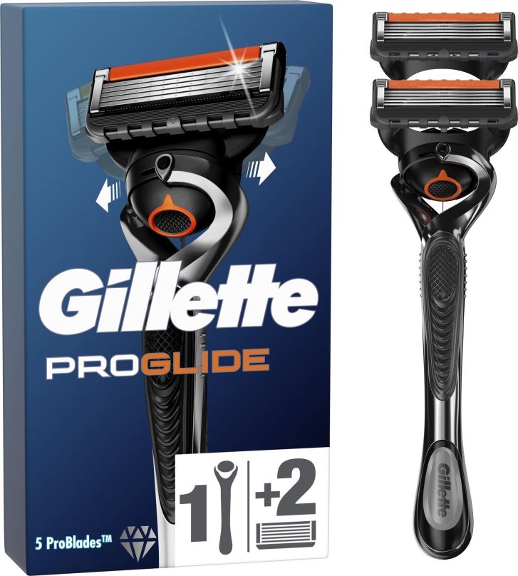 Holicí strojek GILLETTE Fusion5 ProGlide + hlavice 2 ks