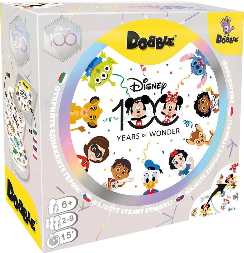 Karetní hra Dobble Disney 100. výročí