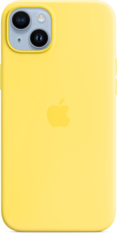 Kryt na mobil Apple iPhone 14 Plus Silikonový kryt s MagSafe kanárkově žlutý
