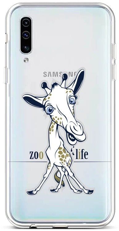 Kryt na mobil TopQ Samsung A50 silikon Zoo Life 42364