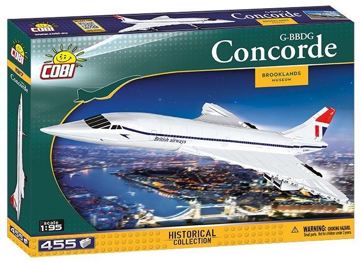 Stavebnice Cobi Letadlo Concorde z Brooklands Museum