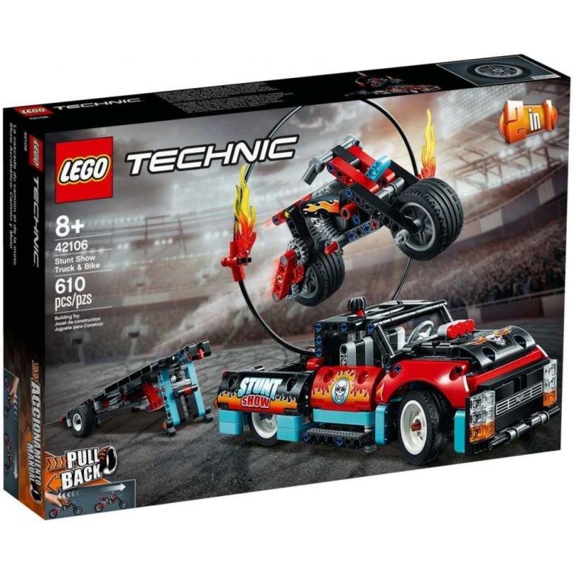 LEGO stavebnice LEGO Technic 42106 Kaskadérská vozidla