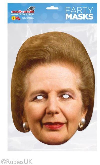 Karnevalová maska Maska celebrit - Margaret Thatcher