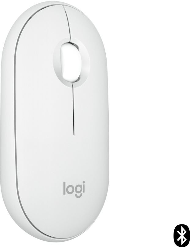 Myš Logitech Pebble 2 M350s Wireless Mouse, Off-white