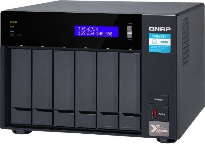 NAS QNAP TVS-672X-i3-8G
