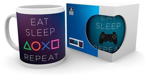 Hrnek PlayStation - Eat Sleep Play Repeat - hrnek