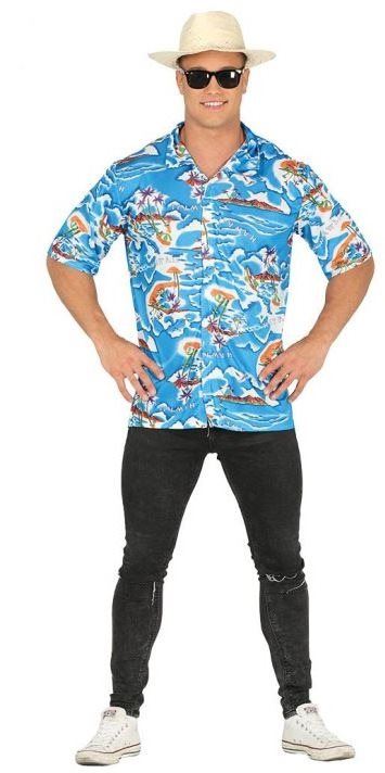 Kostým Kostým - Košile Havaj - Hawaii - vel. L (52-54)