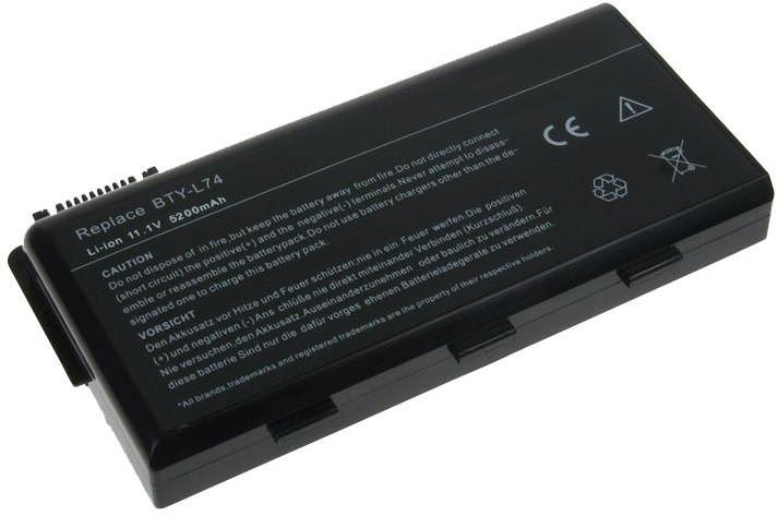 Baterie do notebooku Avacom pro MSI MegaBook CR500/CR600/CX600 Li-ion 10.8V 5200mAh/56Wh BTY-L74