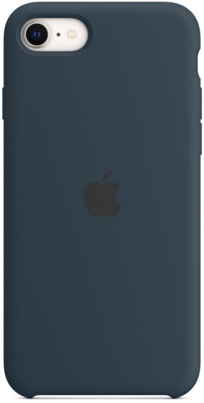 Kryt na mobil Apple iPhone SE Silikonový kryt hlubokomořsky modrý
