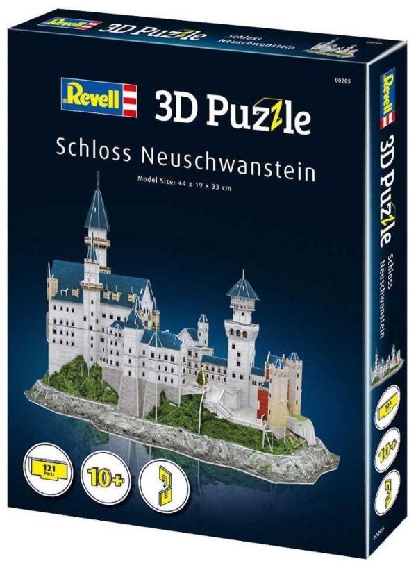 3D puzzle 3D Puzzle Revell 00205 - Neuschwanstein Castle