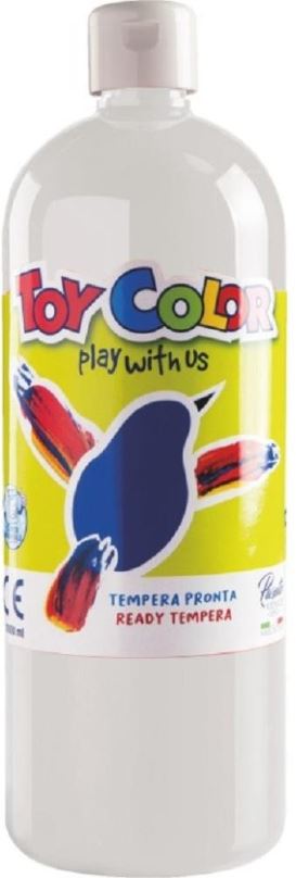 Tempery Temperová barva Toy Color 1000ml - bílá