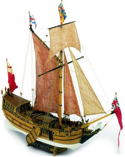 Model lodě MAMOLI Yacht Mary 1:54 kit