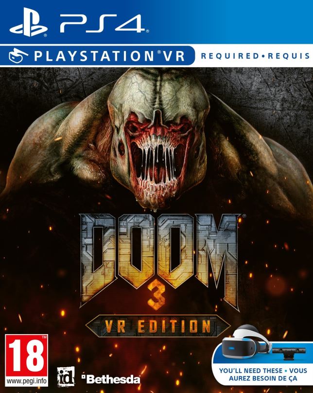 Hra na konzoli DOOM 3: VR Edition - PS4
