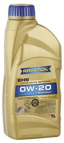 Motorový olej RAVENOL EHS SAE 0W-20; 1 L