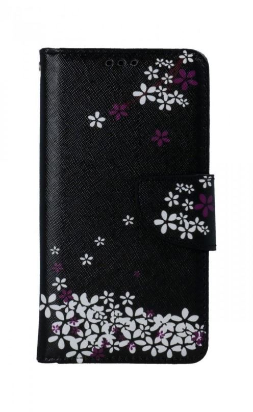 Pouzdro na mobil TopQ Pouzdro iPhone 13 knížkové Květy sakury 66332