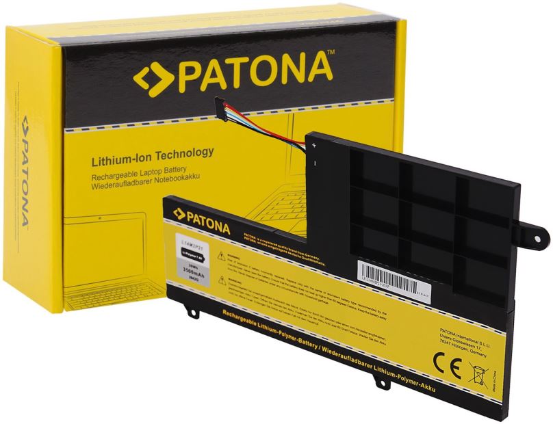 Baterie do notebooku PATONA pro ntb LENOVO Ideapad 300S/500S 3500mAh Li-Pol 7,4V, L14M2P21