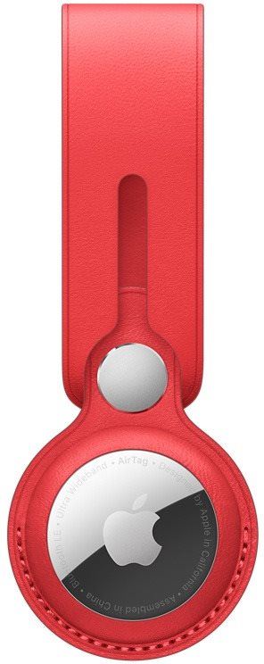 AirTag poutko Apple AirTag kožené poutko (PRODUCT)RED