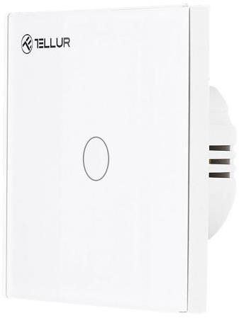 Spínač Tellur WiFi Smart Spínač, 1 porty, 1800 W, 10 A., bílý
