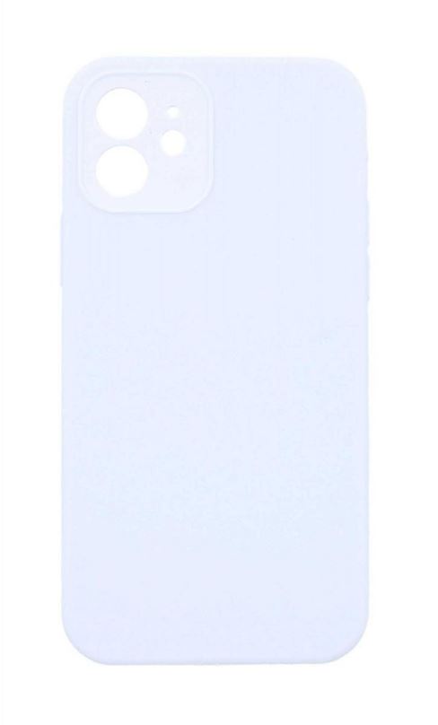 Kryt na mobil TopQ Kryt Essential iPhone 12 bílý 92753