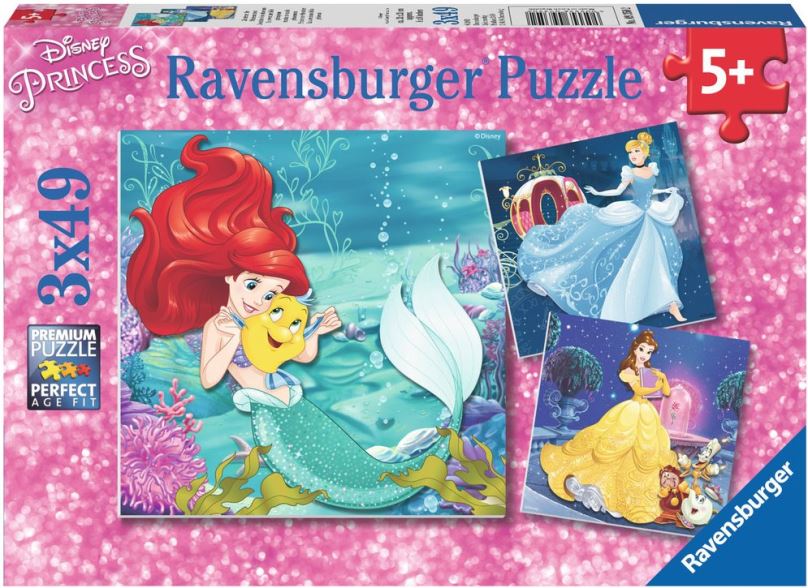 Puzzle Ravensburger 93502 Disney Dobrodružství Princezny