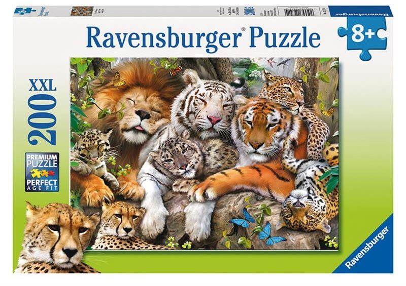 Puzzle Ravensburger 127214 Velké kočky