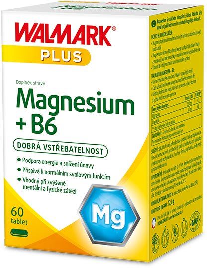 Hořčík Walmark Magnesium + B6 60 tablet