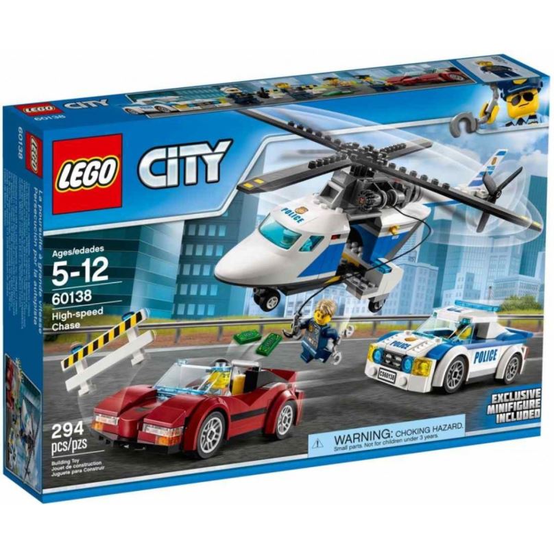 LEGO® CITY 60138 Honička ve vysoké rychlosti