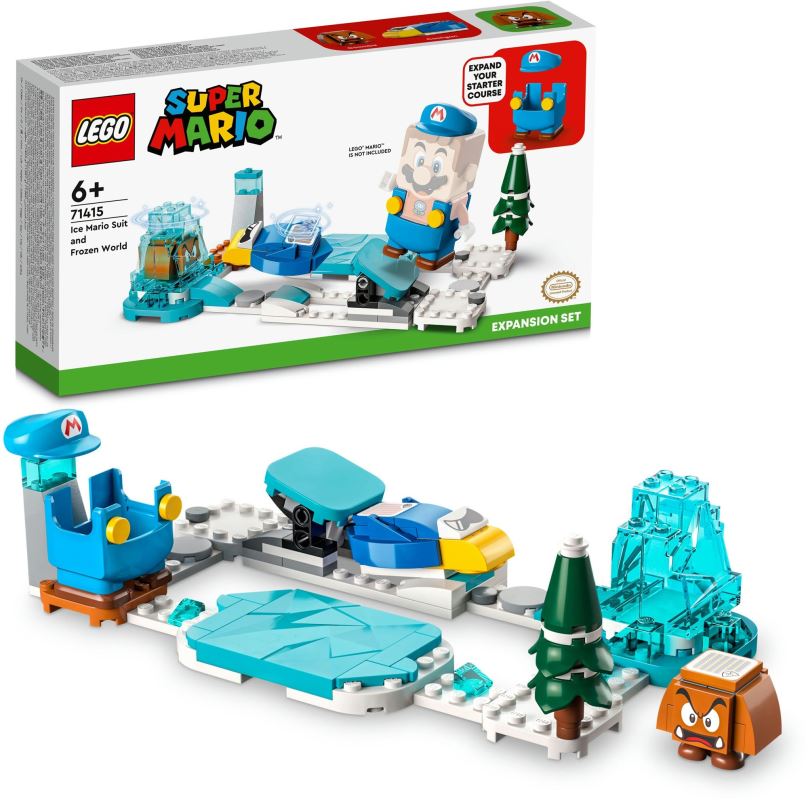 LEGO stavebnice LEGO® Super Mario™ 71415 Ledový Mario a zmrzlý svět – rozšiřující set