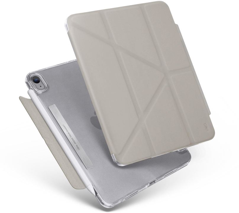 Pouzdro na tablet UNIQ Camden antimikrobiální obal pro iPad Mini (2021) šedý
