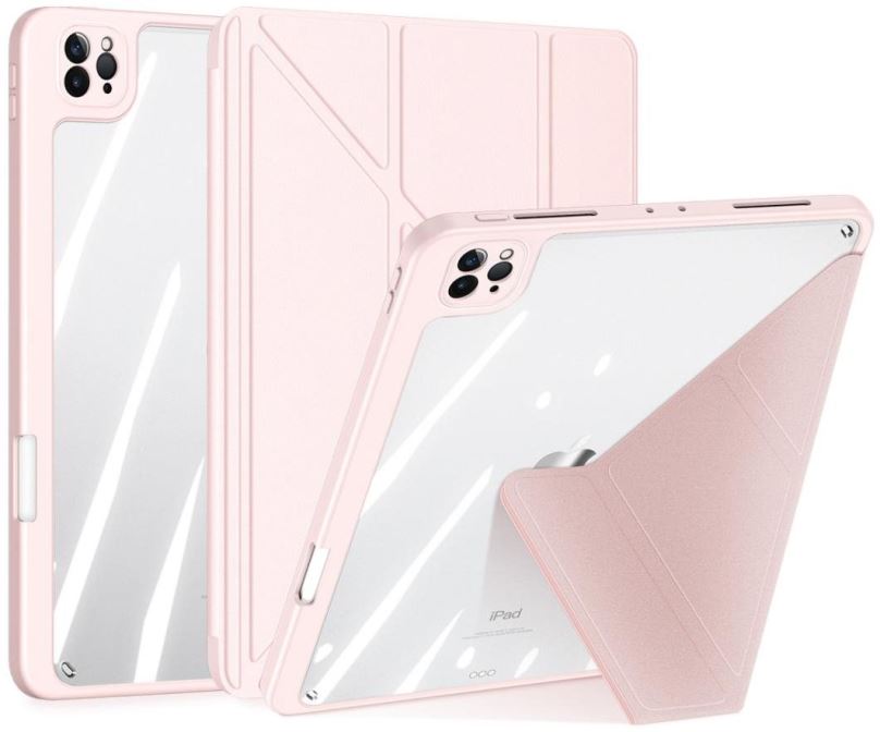 Pouzdro na tablet DUX DUCIS Magi Pouzdro na iPad Pro 12.9'' 2021/2020/2018, růžové