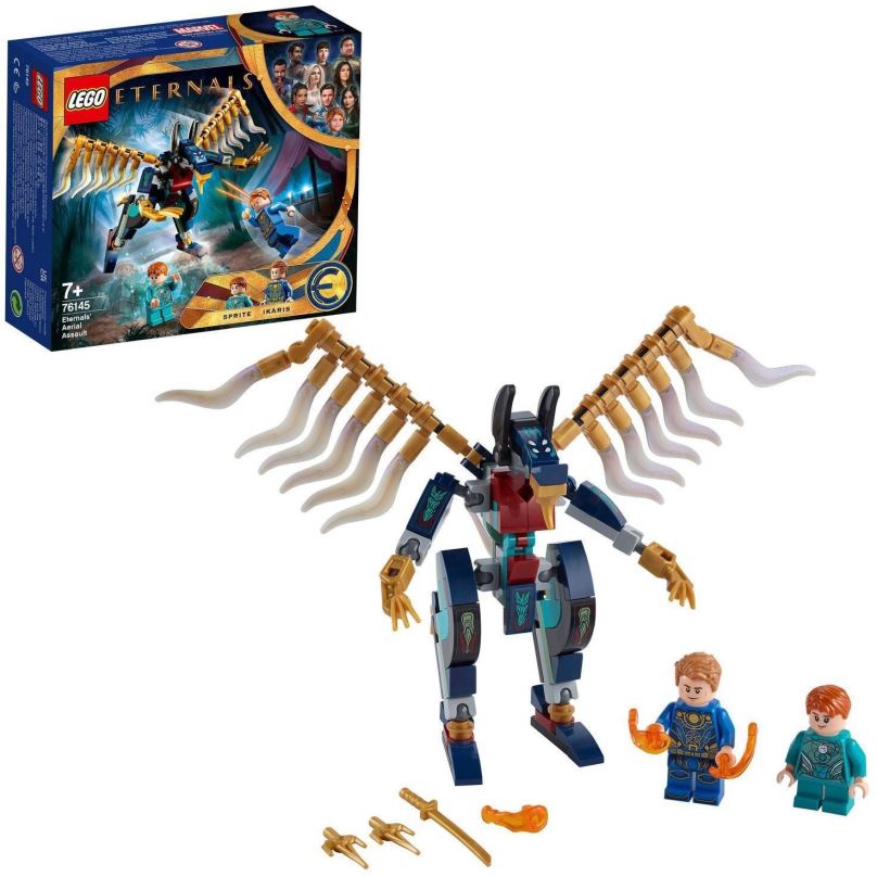 LEGO stavebnice LEGO® Marvel 76145 Letecký útok Eternalů