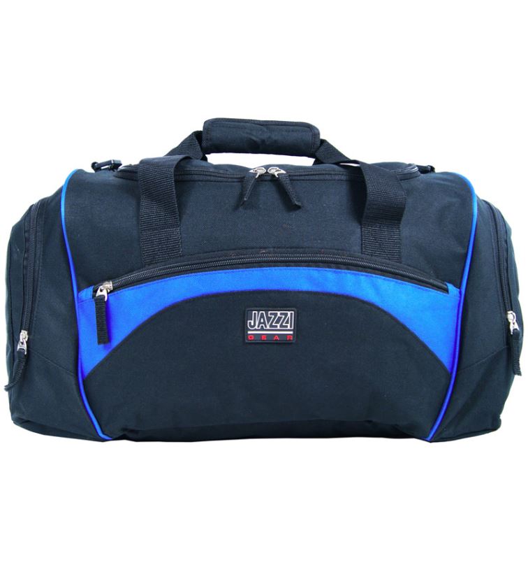 Cestovní taška JAZZI 4268 - černá/světle modrá