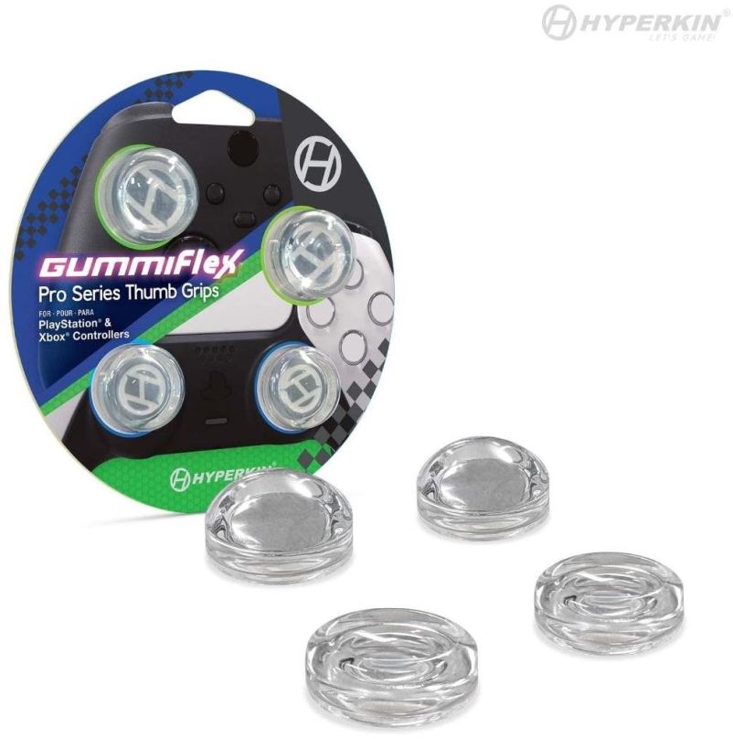 Gripy na ovladač Hyperkin GummiFlex Pro Series Thumb Grips (4x) for Playstation/Xbox Controllers