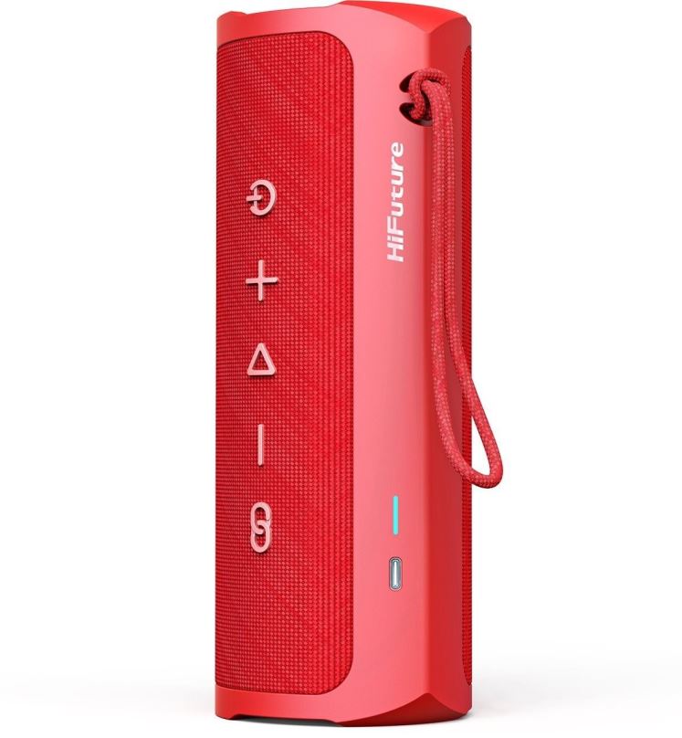 Bluetooth reproduktor HiFuture Ripple červená