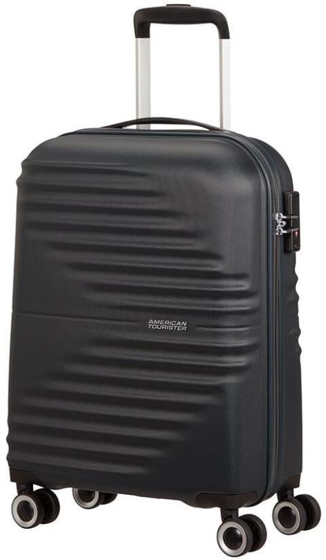 Cestovní kufr American Tourister WaveTwister SPINNER 55/20 TSA Universe Black
