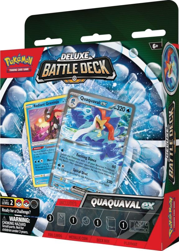 Pokémon karty Pokémon TCG: Deluxe Battle Deck - Quaquaval ex