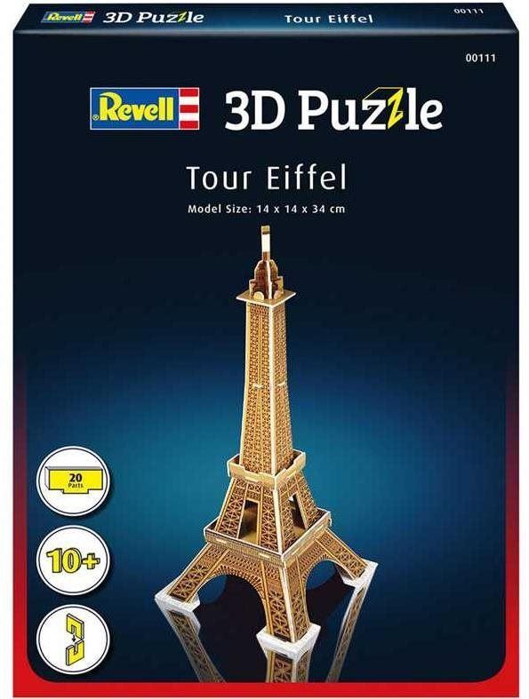 3D puzzle 3D Puzzle Revell 00111 - Eiffel Tower