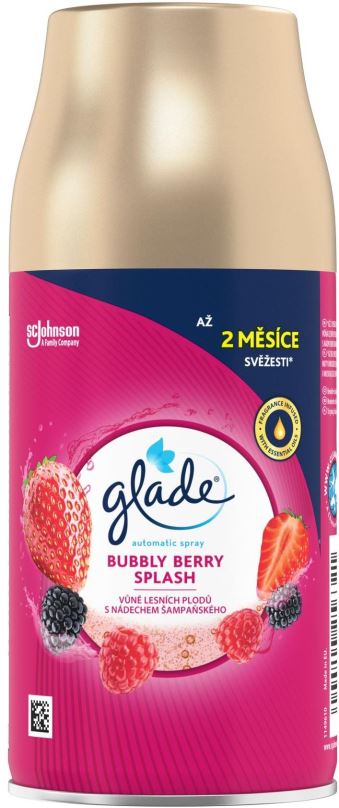 Osvěžovač vzduchu GLADE Automatic Bubble Berry Splash náplň 269 ml