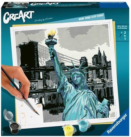 Malování podle čísel Ravensburger Kreativní a výtvarné hračky 201990 CreArt Pulzující New York