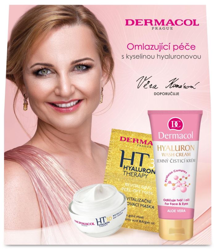 Dárková kosmetická sada DERMACOL Hyaluron Therapy Set 200 ml