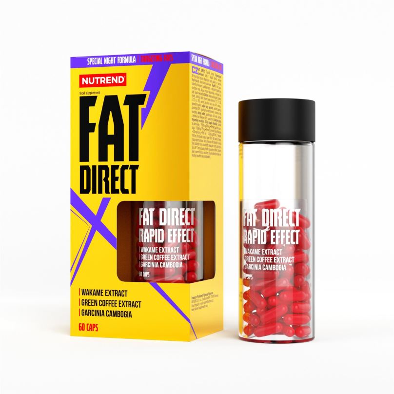 Spalovač tuků Nutrend Fat Direct, 60 kapslí