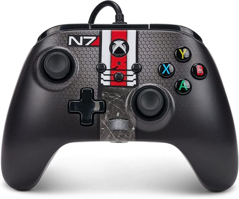 Gamepad PowerA Enhanced Wired Controller - Mass Effect N7 - Xbox
