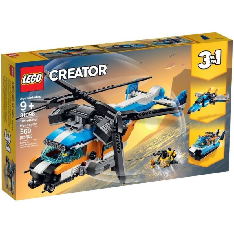 LEGO stavebnice LEGO Creator 31096 Helikoptéra se dvěma rotory