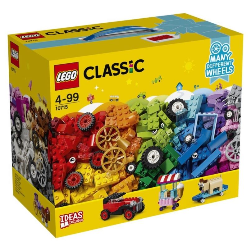 LEGO stavebnice LEGO Classic 10715 Kostky na kolečkách